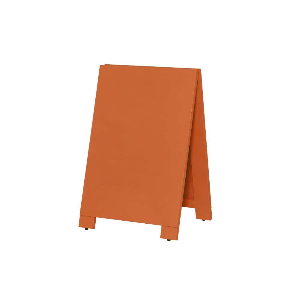日本馬印 UMAJIRUSHI WA60DS 木製A字黑板 mini (橙色) Mini Wooden A-Shape Blackboard (Orange) W450 x H650