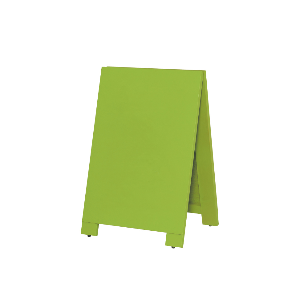 日本馬印 UMAJIRUSHI WA60GS 木製A字黑板 mini (青綠色) Mini Wooden A-Shape Blackboard (Apple Green) W450 x H650